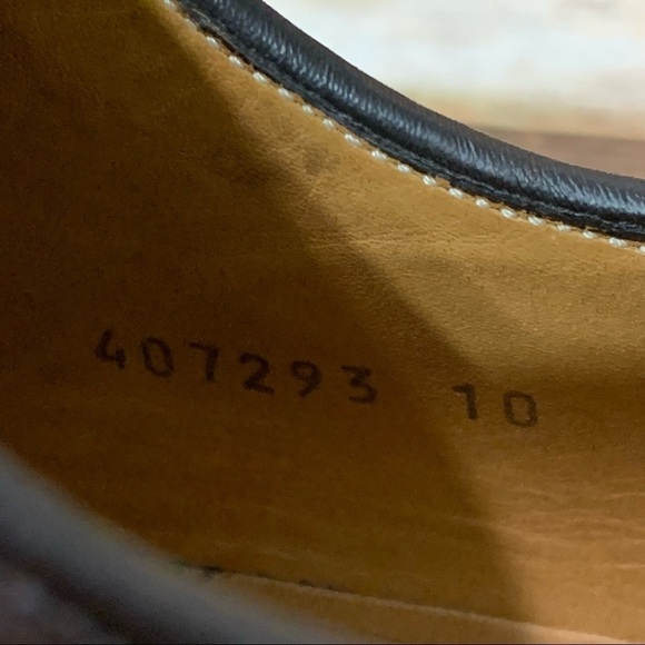 Gucci Plain Toe Oxford Shoes main image 8